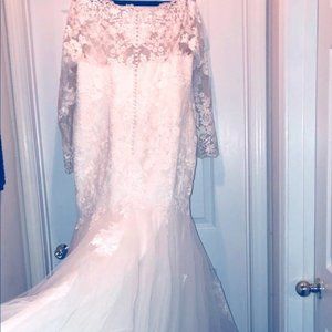 Pronovias Lace wedding gown
